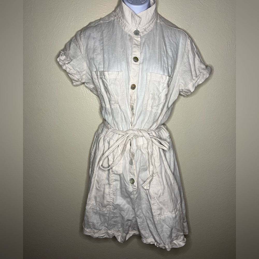 Linen romper